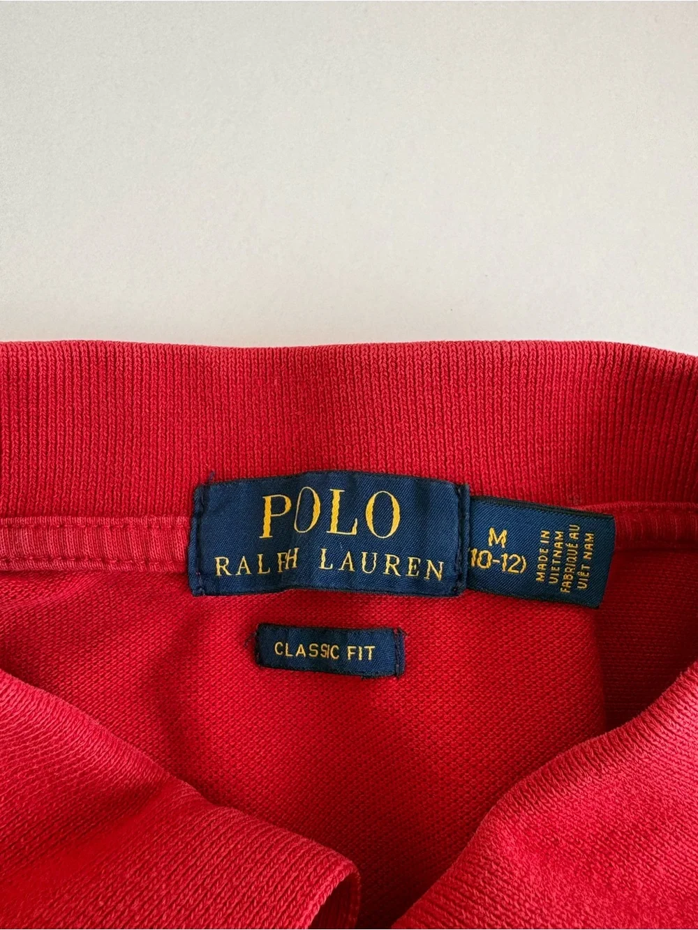 Kids Ralph Lauren Red Polo Shirt